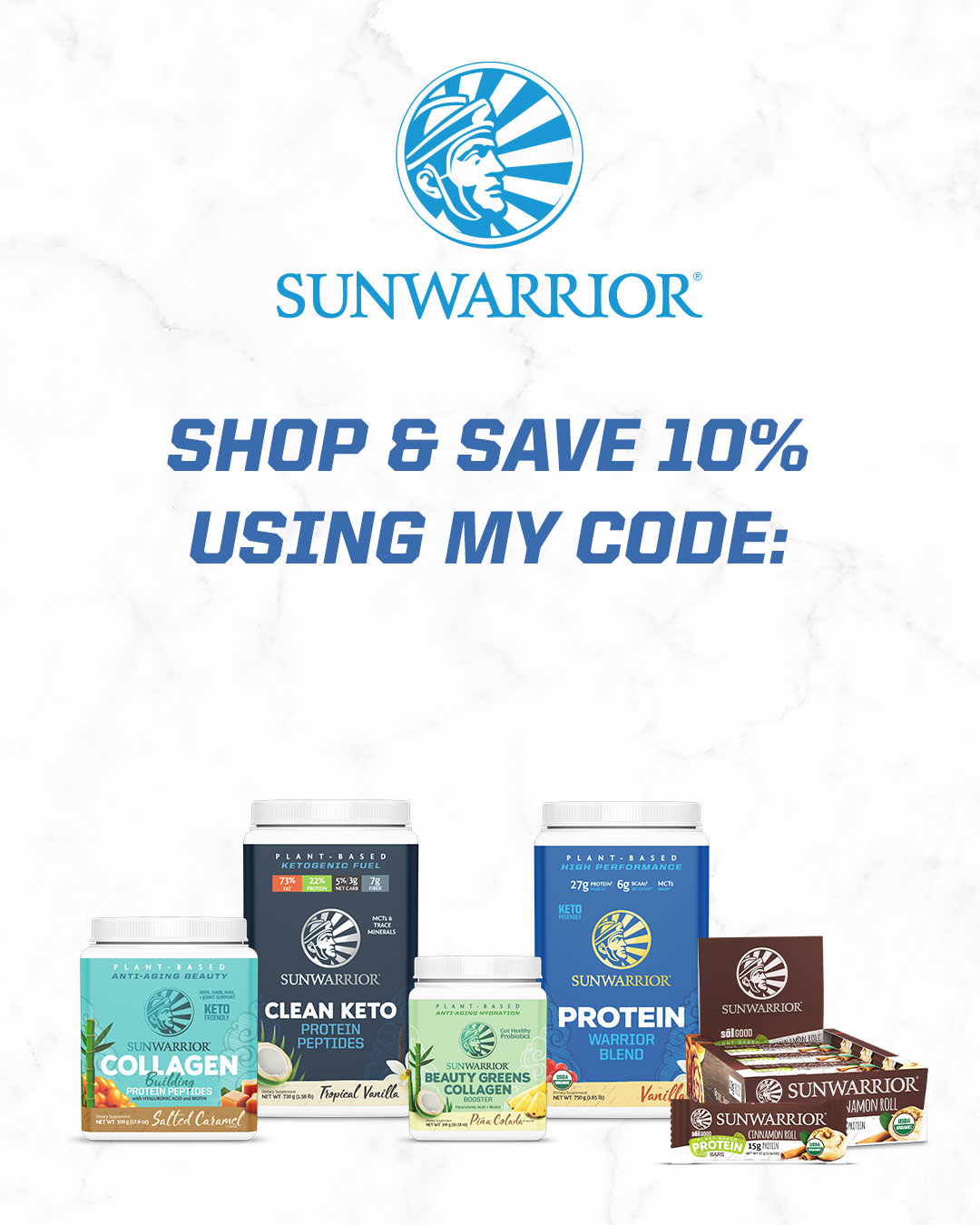 Sunwarrior products, Banner