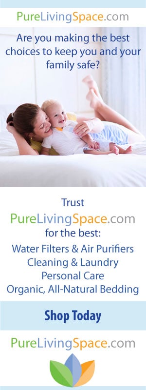 healthy home -- banner from Pure Living Space