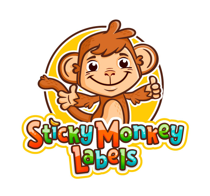 Sticky Monkey Labels