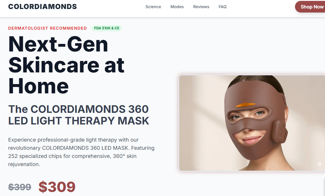 Partner with COLORDIAMONDS: Earn 10% Commission Promoting the Future of Home Skincare