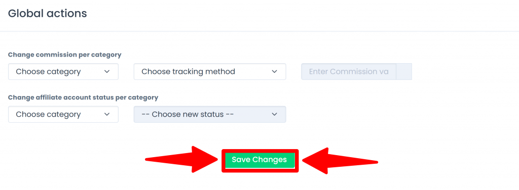 affiliate categories saving is your friend
